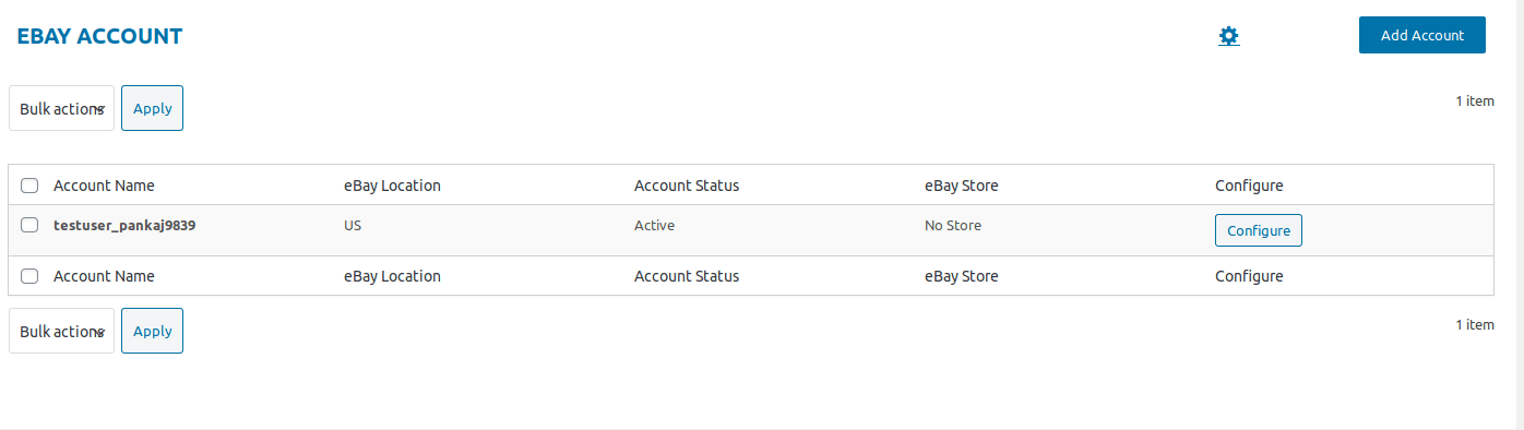 eBay Add Account